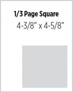 One Third Page Square
