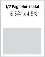 Half Page Horizontal